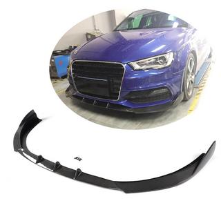 Labbro anteriore V1 per S-Line 2012-2016 HB, Carbonio Audi A3 2012-2020 foto 1