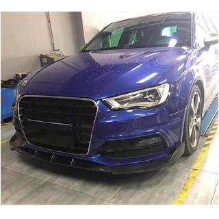 Labbro anteriore V1 per S-Line 2012-2016 HB, Carbonio Audi A3 2012-2020 foto 3