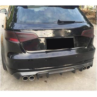 Diffusore Paraurti Posteriore V1 (per S-Line HB 2012-2016, Carbonio) Audi A3 2012-2020 foto 2