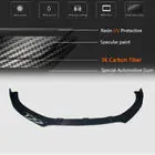 Audi A3 2012-2020 Lip spoiler paraurti anteriore Lip V3 (per S-Line Sedan 2012-2016, Carbonio) foto 5