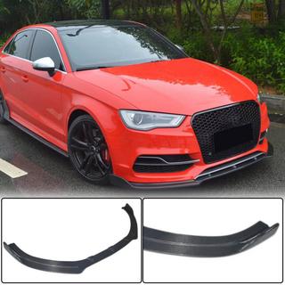 Lip spoiler paraurti anteriore Lip V3 (per S-Line Sedan 2012-2016, Carbonio) Audi A3 2012-2020 foto 1