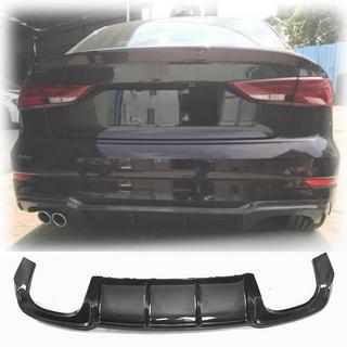 Diffusore paraurti posteriore V4 (per S-Line Sedan 2017-2020, Carbonio) Audi A3 2012-2020 foto 1