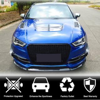 Cornici fendinebbia (per S-Line Sedan 2012-2016, Carbon) Audi A3 2012-2020 foto 2