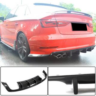 Diffusore paraurti posteriore V3 (per S-Line Sedan 2012-2016, Carbonio) Audi A3 2012-2020 foto 1