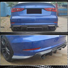 Audi A3 2012-2020 Flap paraurti posteriore Flap (per S-Line Sedan 2012-2016, Carbonio) foto 3