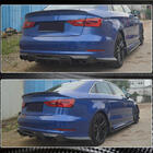 Audi A3 2012-2020 Flap paraurti posteriore Flap (per S-Line Sedan 2012-2016, Carbonio) foto 4