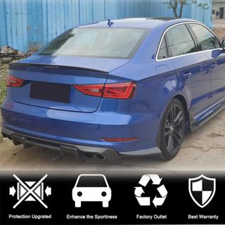 Flap paraurti posteriore Flap (per S-Line Sedan 2012-2016, Carbonio) Audi A3 2012-2020 foto 2