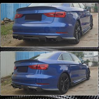 Flap paraurti posteriore Flap (per S-Line Sedan 2012-2016, Carbonio) Audi A3 2012-2020 foto 4