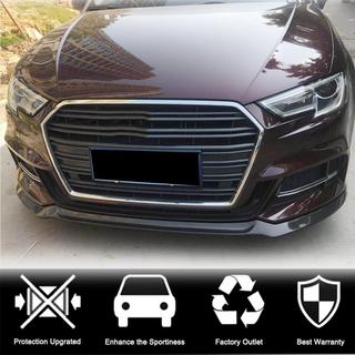 Labbro Anteriore V1 (per S-Line 2017-2020 HB, Carbonio) Audi A3 2012-2020 foto 2