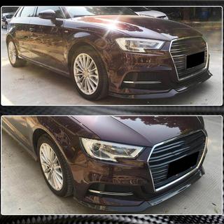 Labbro Anteriore V1 (per S-Line 2017-2020 HB, Carbonio) Audi A3 2012-2020 foto 3