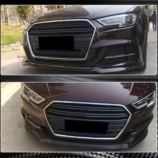 Labbro Anteriore V1 (per S-Line 2017-2020 HB, Carbonio) Audi A3 2012-2020 foto 4