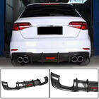 Audi A3 2012-2020 Diffusore Posteriore paraurti V1 per S-Line HB 2017-2020, Carbonio foto 1