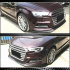 Audi A3 2012-2020 Labbro paraurti anteriore Lip V3 (per S-Line Sedan 2017-2020, Carbonio) foto 4