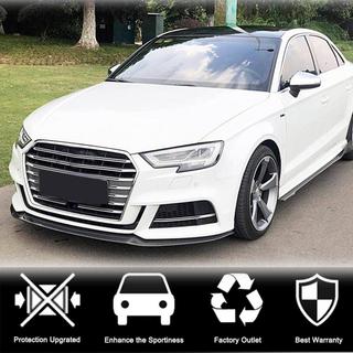 Labbro paraurti anteriore Lip V3 (per S-Line Sedan 2017-2020, Carbonio) Audi A3 2012-2020 foto 2