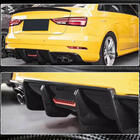 Audi A3 2012-2020 Diffusore paraurti posteriore V3 per S-Line Sedan 2017-2020 (Carbonio) foto 3
