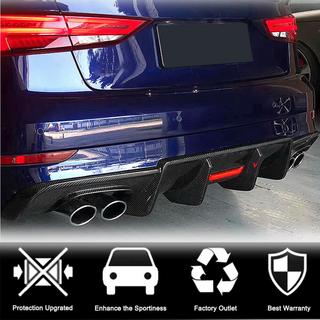 Diffusore paraurti posteriore V3 per S-Line Sedan 2017-2020 (Carbonio) Audi A3 2012-2020 foto 2