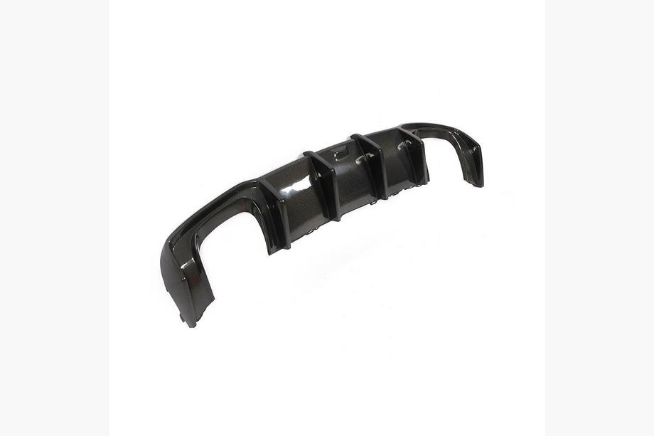 Audi A3 2012-2020 Diffusore paraurti posteriore V1 (per S-Line Sedan 2017-2020, Carbonio) Foto 9