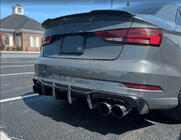 Audi A3 2012-2020 Diffusore Paraurti Posteriore (FRP) foto 2