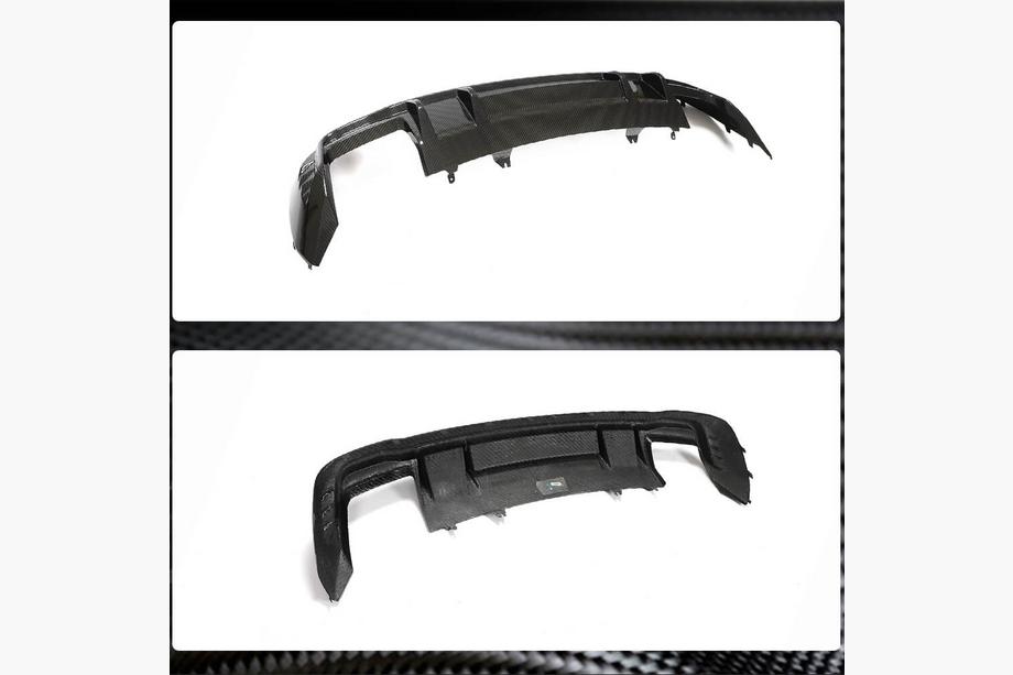 Audi A4 B10 2024- Diffusore Posteriore V1 (per S-Line, Carbonio) Foto 4
