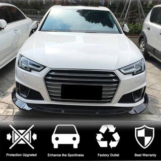 Labbro spoiler paraurti anteriore Lip V1 (per S-Line Sedan 2015-2019, Carbonio) foto 2
