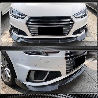 Labbro spoiler paraurti anteriore Lip V1 (per S-Line Sedan 2015-2019, Carbonio) foto 3