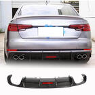 Audi A4 B9 2015-2024 Diffusore paraurti posteriore V1 (per S-Line Sedan 2015-2019, Carbonio) foto 1