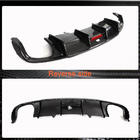 Audi A4 B9 2015-2024 Diffusore paraurti posteriore V1 (per S-Line Sedan 2015-2019, Carbonio) foto 4
