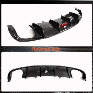 Diffusore paraurti posteriore V1 (per S-Line Sedan 2015-2019, Carbonio) foto 4