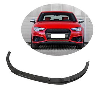Lip paraurti anteriore Lip V6 (per S-Line Sedan 2015-2019, Carbonio) foto 1