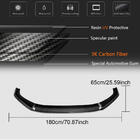 Audi A4 B9 2015-2024 Lip spoiler paraurti anteriore Lip V4 (per S-Line Sedan 2015-2019, Carbonio) foto 5