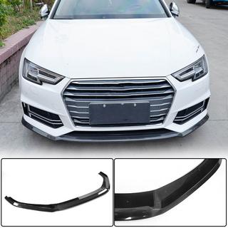 Lip spoiler paraurti anteriore Lip V4 (per S-Line Sedan 2015-2019, Carbonio) foto 1