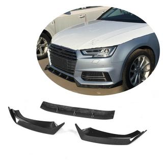 Labbro paraurti anteriore Lip V5 (per S-Line Sedan 2015-2019, Carbonio) foto 1