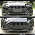 Audi A4 B9 2015-2024 Lip spoiler paraurti anteriore Lip V2 (per S-Line Sedan 2019-2024, Carbonio) foto 4