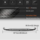 Audi A4 B9 2015-2024 Lip spoiler paraurti anteriore Lip V2 (per S-Line Sedan 2019-2024, Carbonio) foto 6