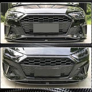 Lip spoiler paraurti anteriore Lip V2 (per S-Line Sedan 2019-2024, Carbonio) foto 4