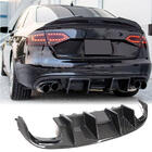 Audi A4 B8 2007-2015 Diffusore Posteriore Paraurti V1 (per S4 2009-2012, Carbonio) foto 1