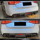 Audi A4 B8 2007-2015 Diffusore Posteriore Paraurti V1 (per S4 2009-2012, Carbonio) foto 6