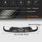 Audi A4 B8 2007-2015 Diffusore Posteriore Paraurti V1 (per S4 2009-2012, Carbonio) foto 8