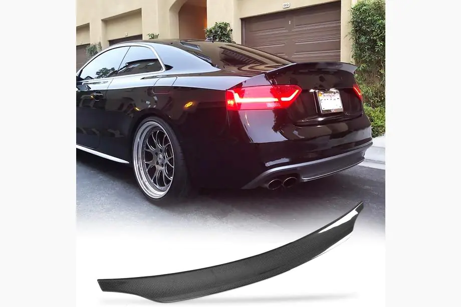 Audi A4 B8 2007-2015 Spoiler posteriore (per S4 2013-2016, Carbonio) Foto 1