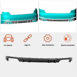 Diffusore paraurti posteriore V2 (per S-Line Sedan 2015-2019, Carbonio) foto 2