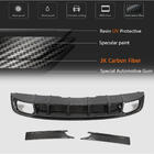Audi A4 B9 2015-2024 Diffusore paraurti posteriore (per S4 2017-2020, Carbonio) foto 3