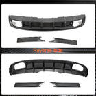 Audi A4 B9 2015-2024 Diffusore paraurti posteriore (per S4 2017-2020, Carbonio) foto 4
