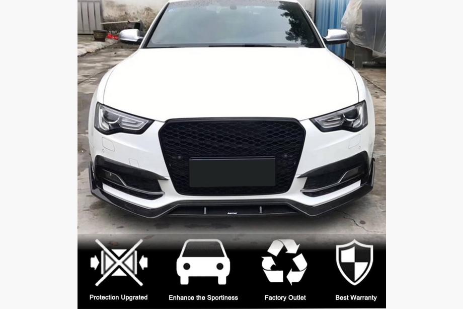 Audi A5 2007-2015 Cover fendinebbia (per S-Line 2012-2015, Carbonio) Foto 2