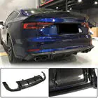 Audi A5 2016-2025 Diffusore Posteriore paraurti V2 (per S-Line 2016-2020, Carbonio) foto 2