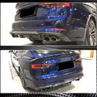 Audi A5 2016-2025 Diffusore Posteriore paraurti V2 (per S-Line 2016-2020, Carbonio) foto 5