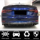 Audi A5 2016-2025 Diffusore Paraurti Posteriore (per S-Line 2016-2020, Plastica) foto 4