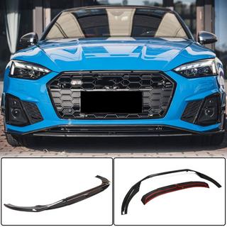 Lip anteriore V1 per paraurti S-Line 2021-2025 Carbonio foto 1