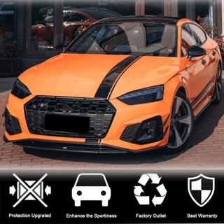 Lip anteriore V1 per paraurti S-Line 2021-2025 Carbonio foto 3