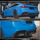 Audi A5 2016-2025 Diffusore Paraurti Posteriore (Carbonio) V2 foto 4