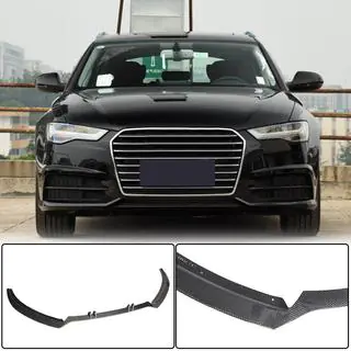 Labbro Anteriore Paraurti Carbon V2 per S-Line 2014-2018 foto 1